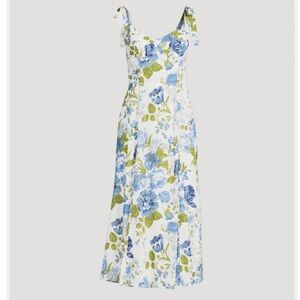 REFORMATION Midi Floral Dress